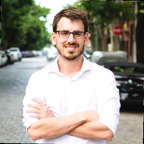 Jorge Araujo compartiendo su testimonio sobre el Curso de Emprendimientos e Innovación de Scalabl