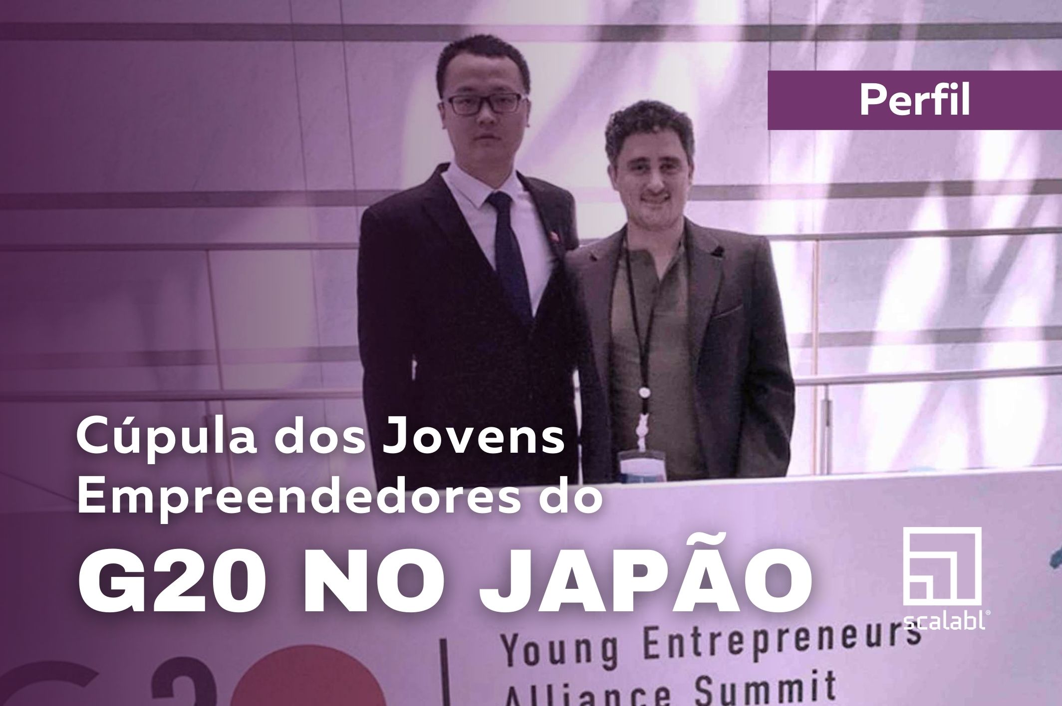 Francisco Santolo na Cúpula dos Jovens Empreendedores do G20 no Japão